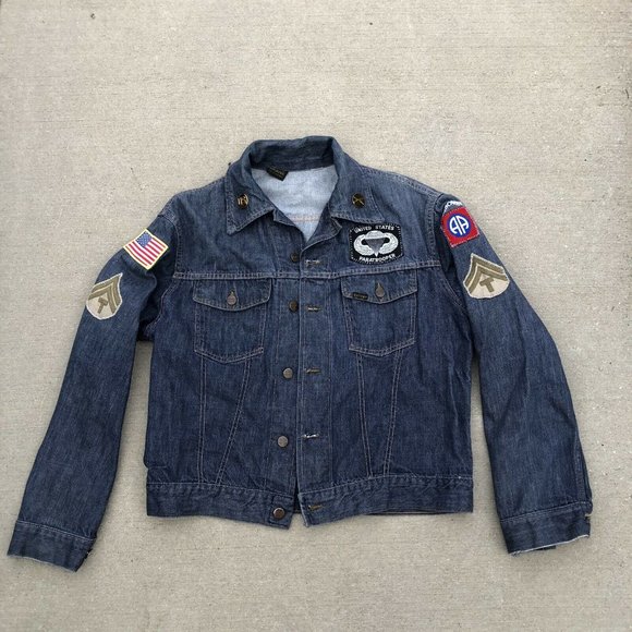 Sears Roebucks Mens Denim Jean Jacket 44